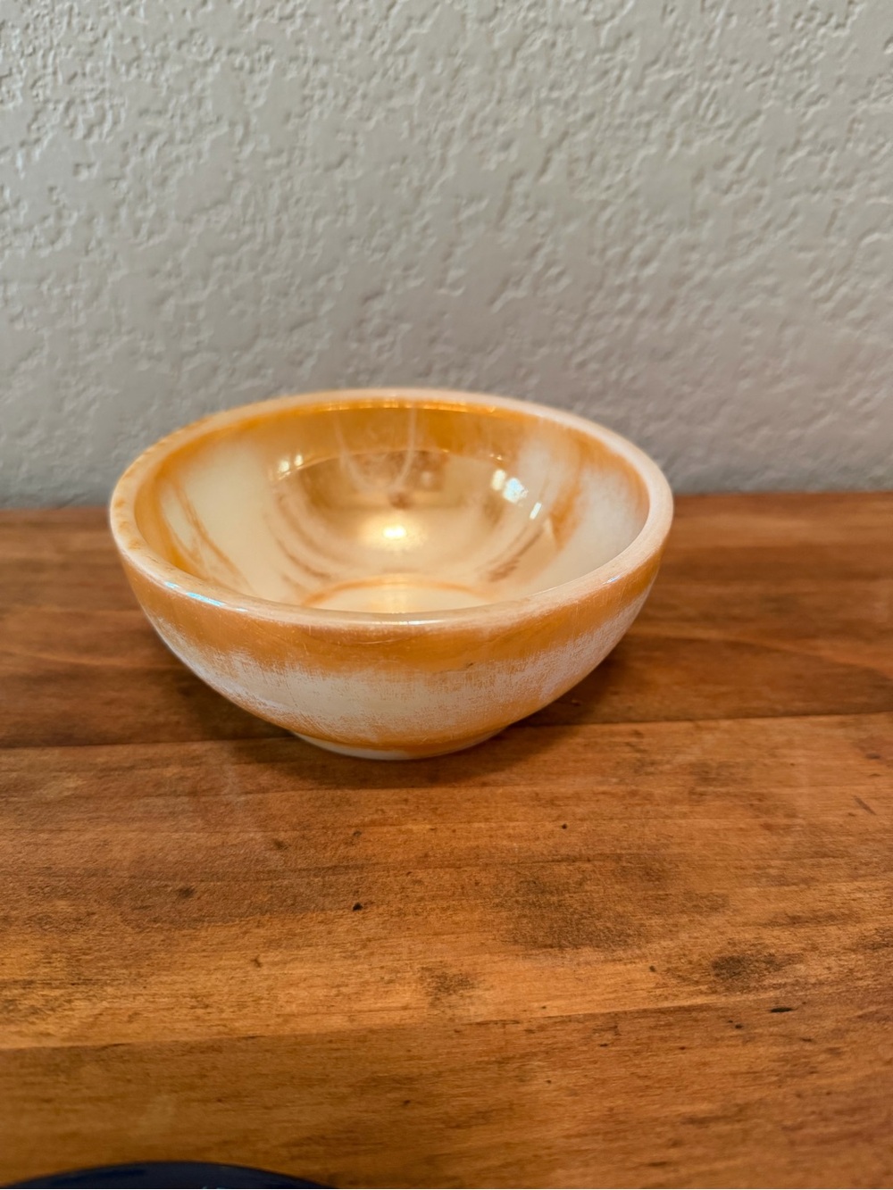 Vintage Fire King Orange Bowl - Home Dining